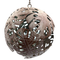 Lampion metalowy `Jesienna Kula`